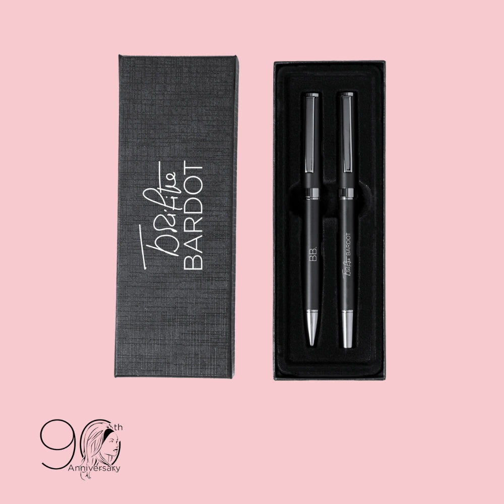 Stylos noir - Collection 90ème Anniversaire